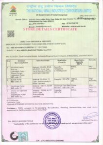 NSIC Certificate