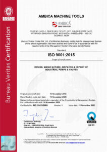 ISO CERTIFICATE