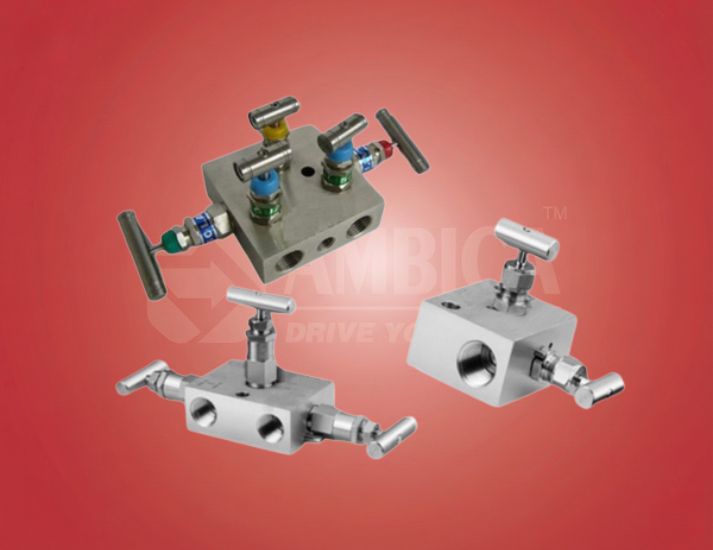 2 Way, 3 Way and 5 Way Manifold Valve