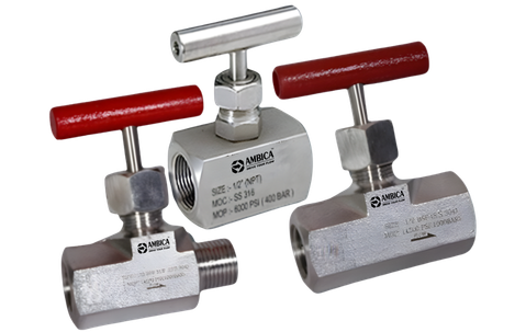 High Pressure Needle/Pressure Relief Valve