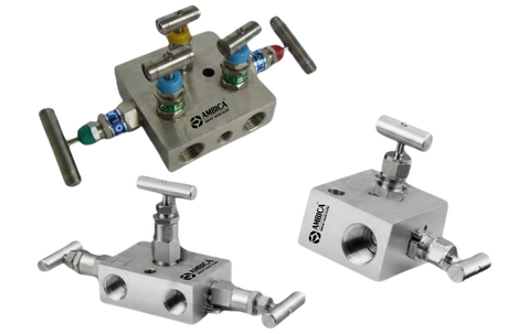 2 Way, 3 Way and 5 Way Manifold Valve