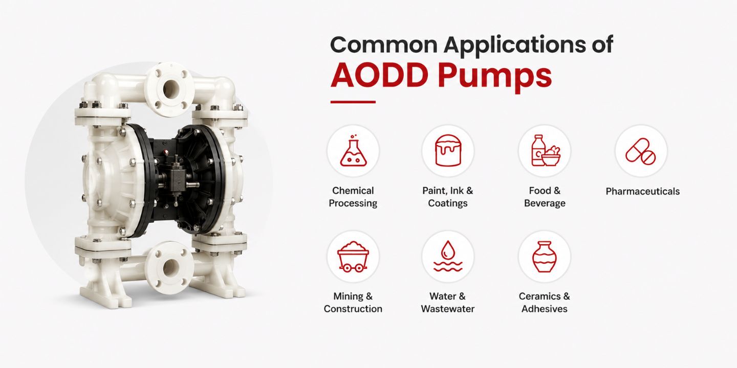 Common Applications of AODD Pumps