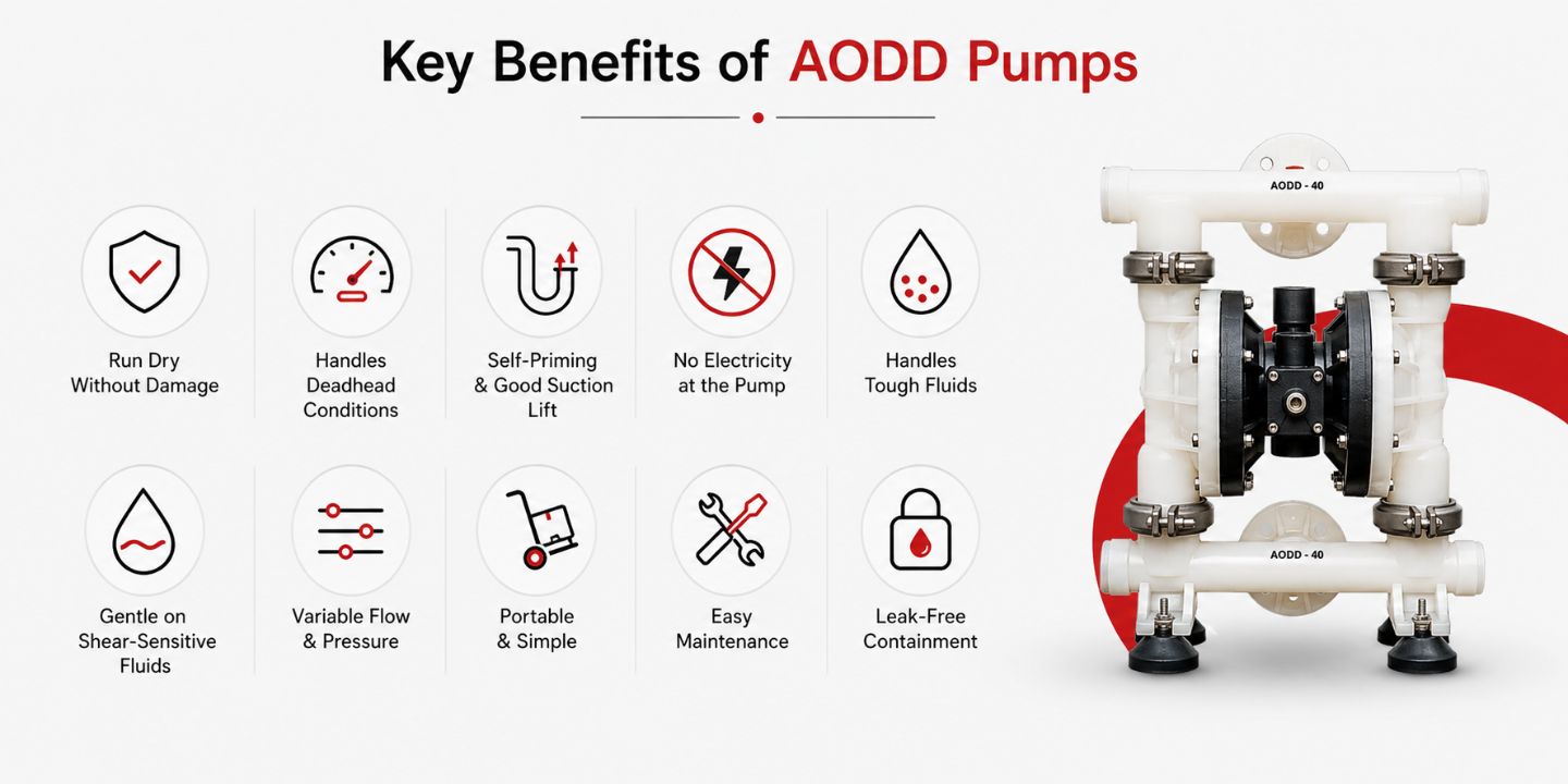 Key Benefits of AODD Pumps